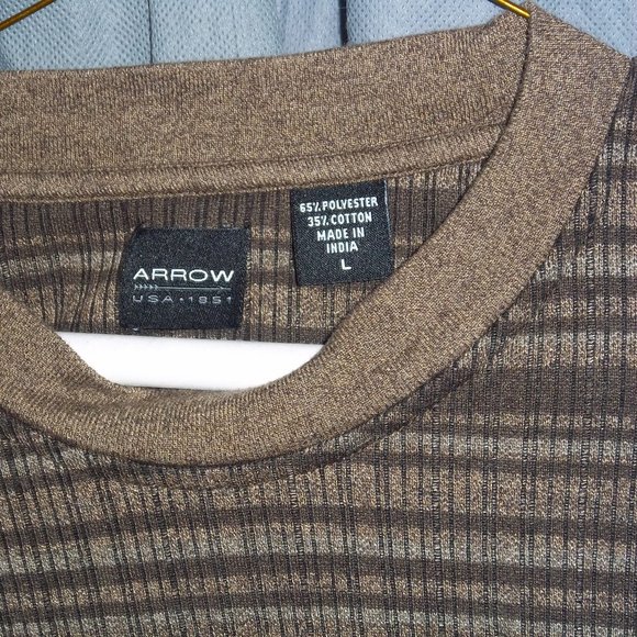 Brown Striped Shirt - Picture 2 of 4